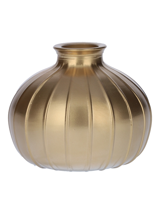 <h4>DF02-700038600 - Bottle Carmen d4/10.5xh8.5 gold metallic</h4>