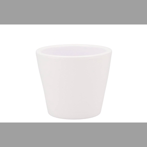 Vinci Matt White Container Pot 12x10cm