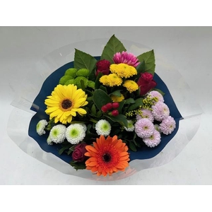 Boeket Biedermeier bont