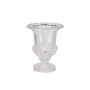 Taylor Clear Vase On Foot 18x23cm