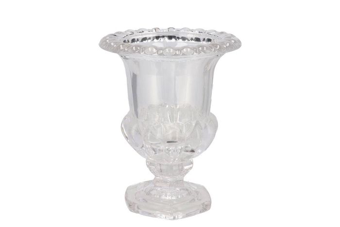 <h4>Taylor Clear Vase On Foot 18x23cm</h4>