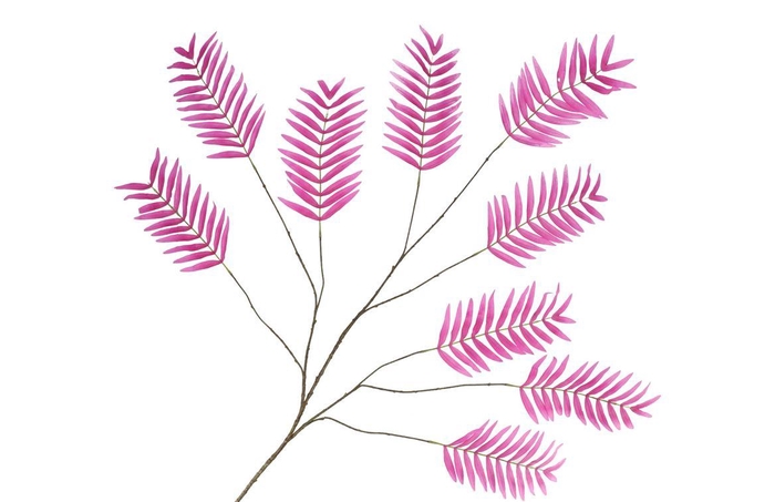 <h4>Silk Palm Leaf Fuchsia 150cm Nm</h4>