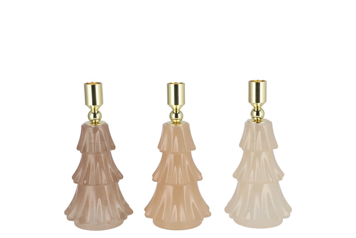 <h4>Jazz Cozy Sand Candle Holder X-mas Tree Ass 9x16cm</h4>