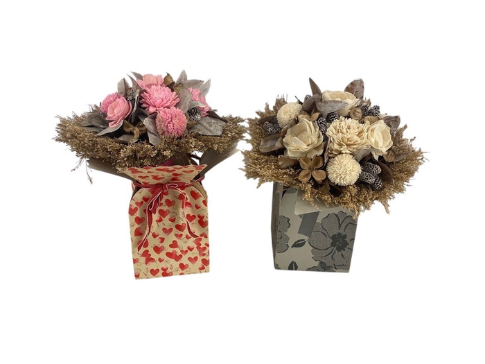 <h4>Droogbloemen bewerkt H%</h4>