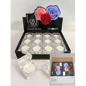 Écrin diamant rose éternelle rouge