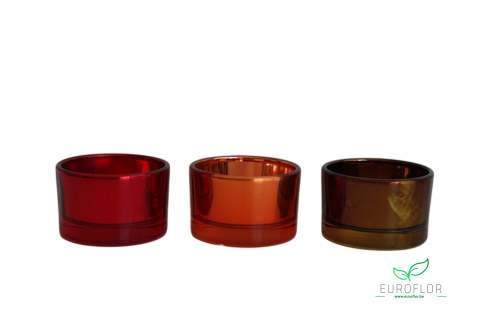 THEELICHTHOUDER SET6 MULTICOLOR