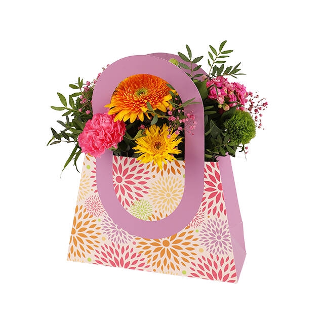 <h4>Bag Floral Explosion cardboard 27.4x11x33.5cm 10/bag</h4>