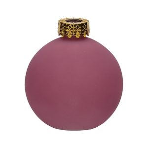 DF02-667172300 - Bottle Zina d3/9.8xh10.5 aubergine matt