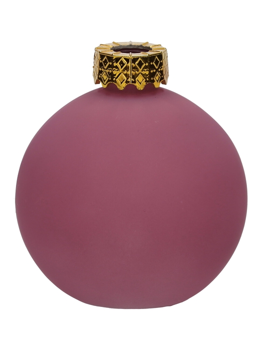 <h4>DF02-667172300 - Bottle Zina d3/9.8xh10.5 aubergine matt</h4>
