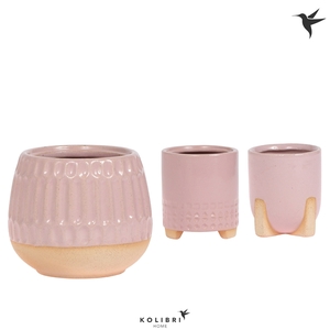 Kolibri Home Desert pot pink