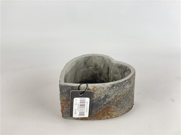 Groovy stone planter brown 14*13*h7