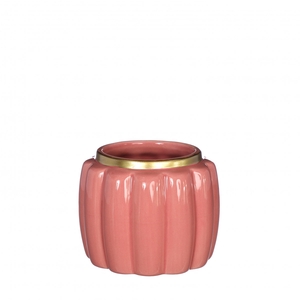 Ceramics Pouff pot d09.5*7.5cm