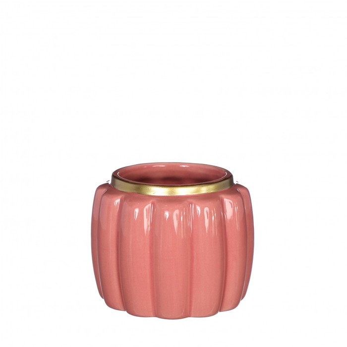 <h4>Ceramics Pouff pot d09.5*7.5cm</h4>