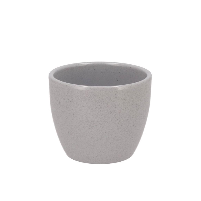 <h4>Ceramic Grey Stone Pot 10x8,5cm</h4>