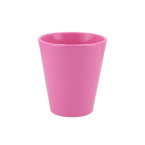 Ceramic Shiny Pink Pot Orchid 15cm Nm