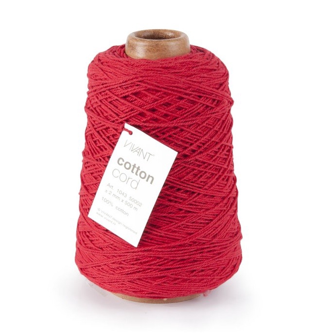 <h4>Draad Cotton cord 2mm 500m</h4>