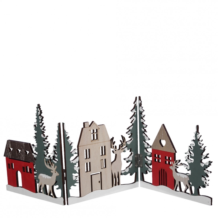 <h4>Kerst Deco dorp 44*15.5cm</h4>
