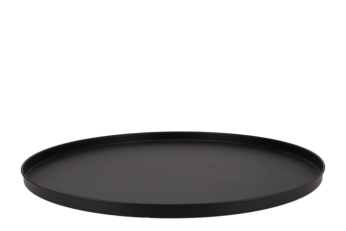 Coaster Wild Black Tray Metal 56x2cm