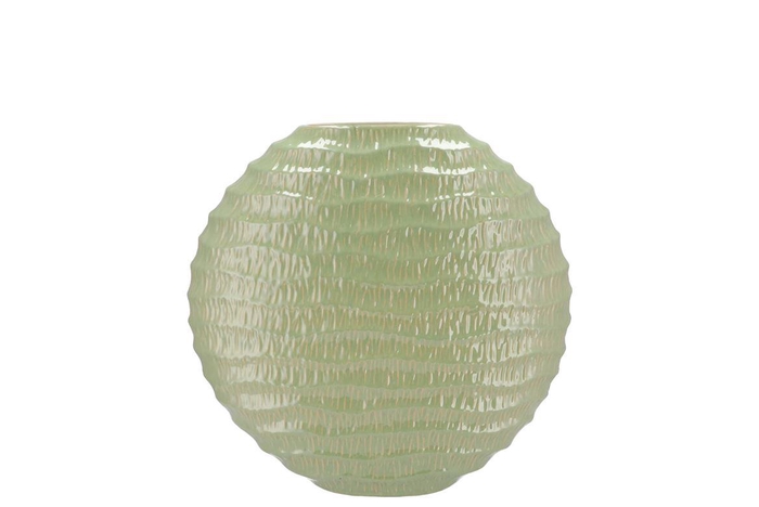 <h4>Lima Pistache Vase Oval 23x10x22cm Nm</h4>