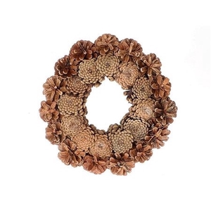 Wreath d24cm Pinecone