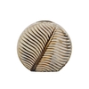 Inga Leaf Green Vase Round Active Glaze 42x15x39cm Nm