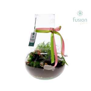 Green Bottle Olaf Large met Pasen arrangement