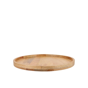 Mumbai Mango Wooden Tray Round Edge 35x35x3cm