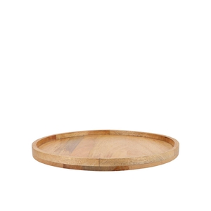 Mumbai Mango Wooden Tray Round Edge 35x35x3cm