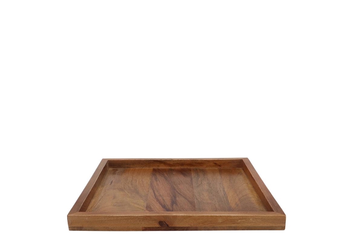 Mumbai Mango Wooden Tray Square 25x25x3cm