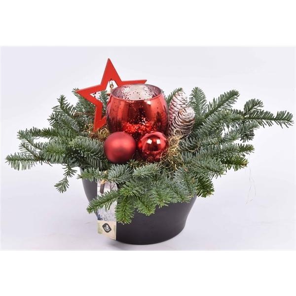 <h4>Ker. schaal mat zwart 15.5cm</h4>