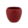 Vinci Red Velvet Flower Pot 17x15cm