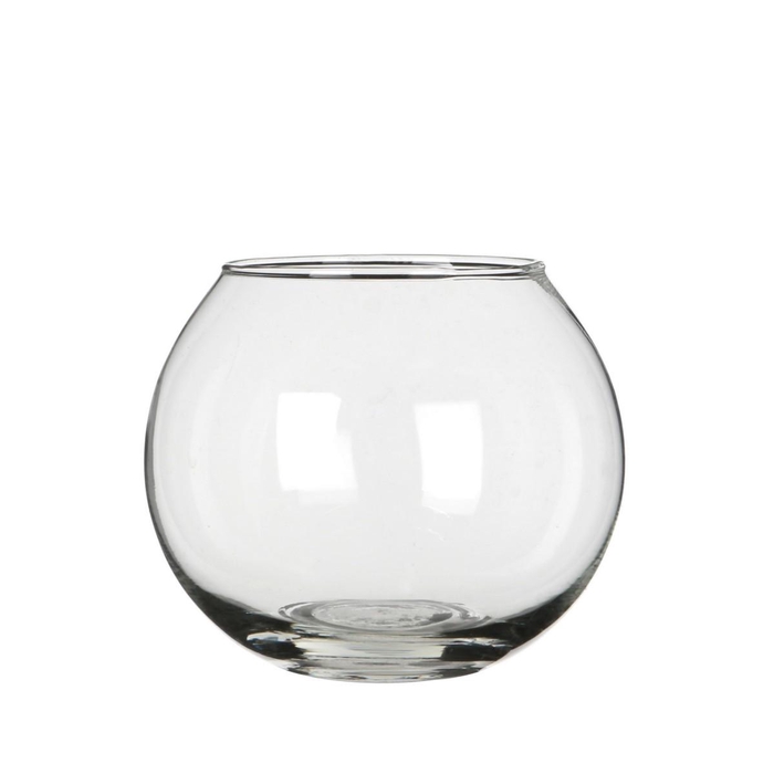 <h4>Glass vase Ball d12/7*10cm</h4>