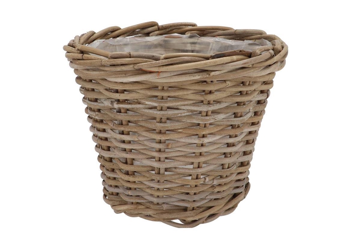 <h4>Rattan Kuboo Basket 28x23cm</h4>