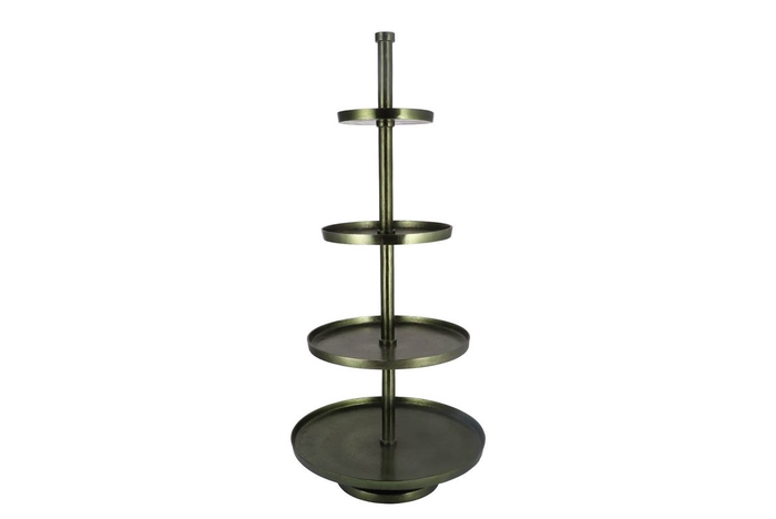 Storage Shelf Basic Foil Green 55x55x125cm