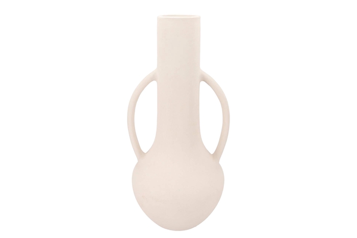 Florence White Vase Ears 28x27x62cm