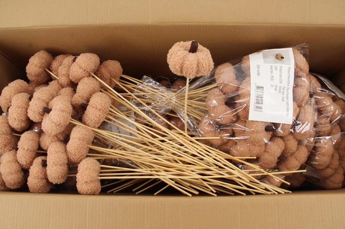 <h4>Stick Pumpkin Velvet 8cm Khaki</h4>