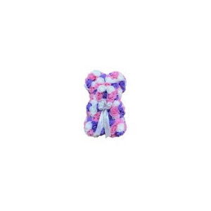 Beer 20cm mix white-pink-lilac foam