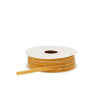 Ribbon Velvety 55 Yellow 20mx6mm Nm