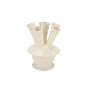 Maysa Offwhite Vase Tubes 21x21x28cm