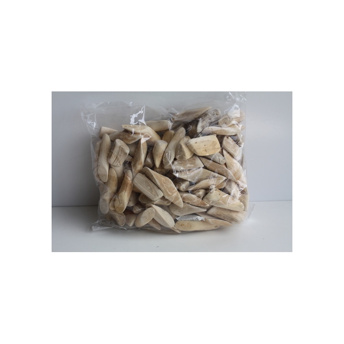 <h4>TUMBLED WOOD NATUREL 1KG</h4>