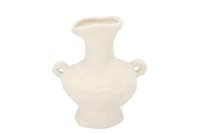 <h4>Junia White Jug 19x19x27cm</h4>