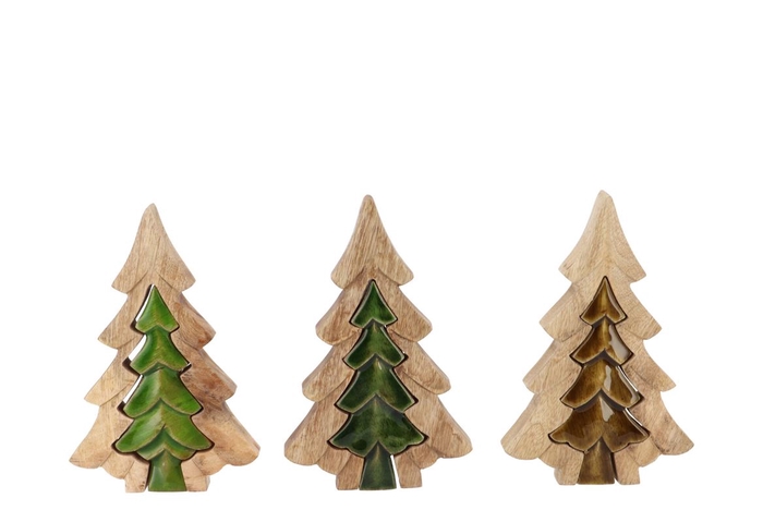 <h4>Pine Tree 3d Green 20x13x3cm</h4>