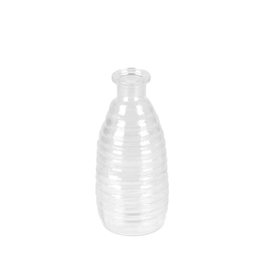 Vase Fomboni glass Ø6xH15cm transparant