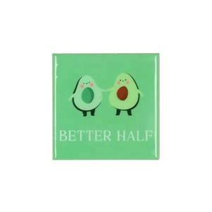 Tile Better Half Green 10x10x1cm