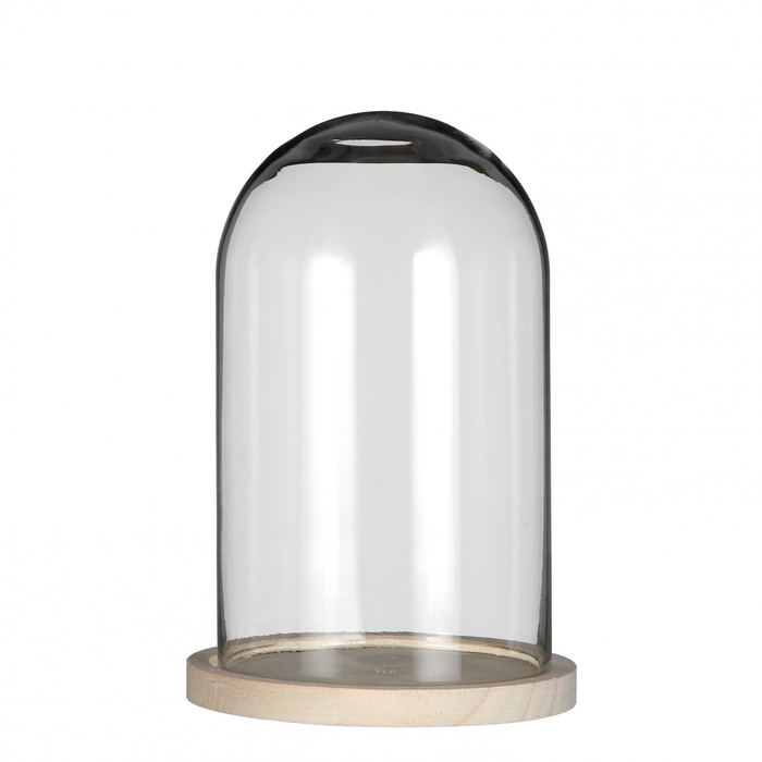 <h4>Glas Stolp Hout d12/14*21cm</h4>