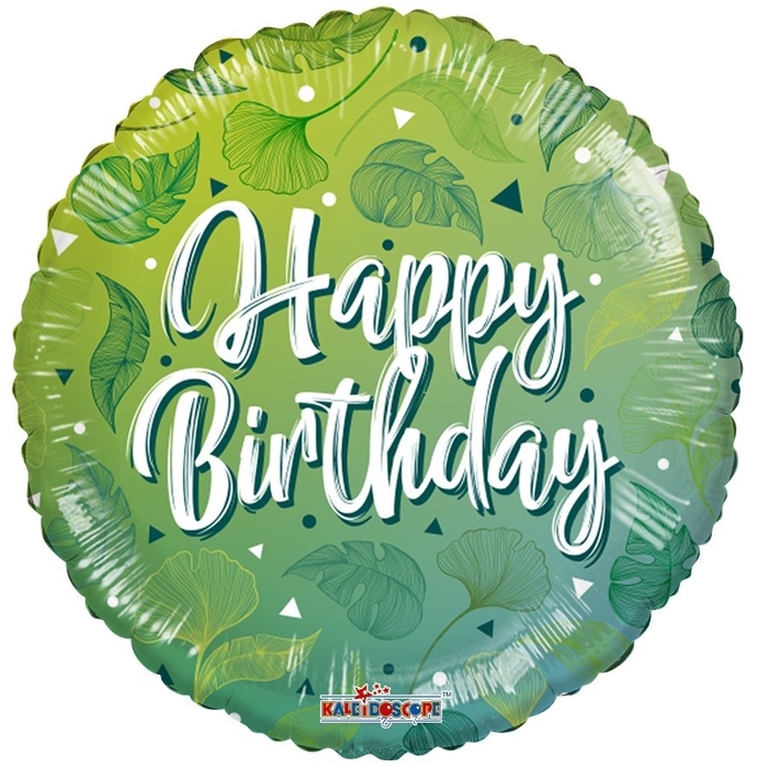 <h4>Party! Ballon Eco Happy Birthday 45cm</h4>