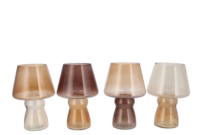 <h4>Bicolore Natural Brown Mix Lamp Ass 17x25cm</h4>