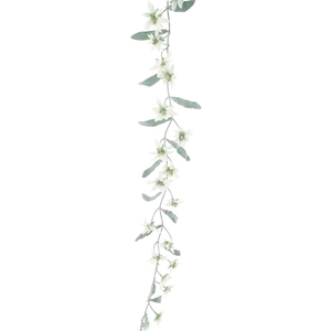 Edelweiss garland 164cm cream