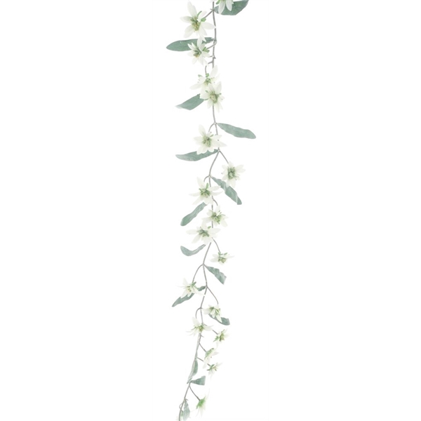 <h4>Edelweiss garland 164cm cream</h4>