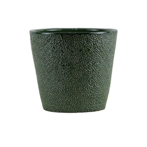 VASO SENEGAL POINTS VERDE METAL D17 A16 IMP